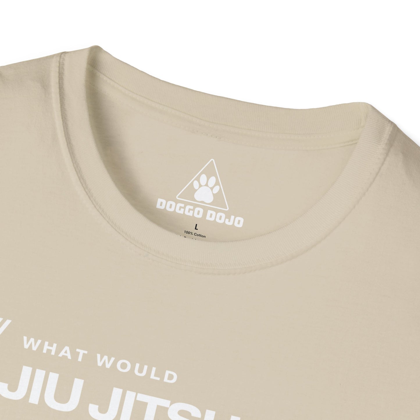 What would Jiu Jitsu Jesus do? Unisex Softstyle T-Shirt