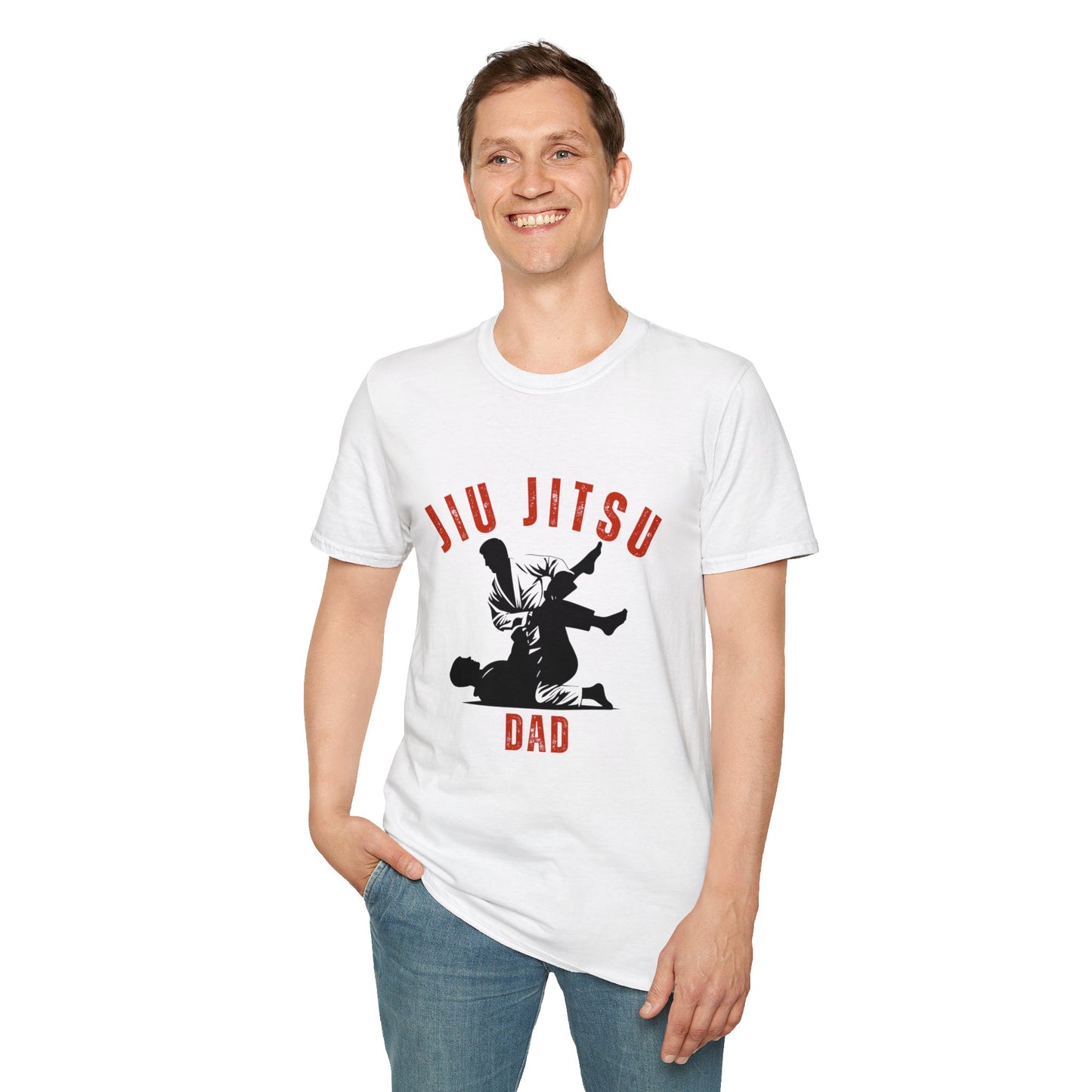 Jiu Jitsu Dad Softstyle T-Shirt
