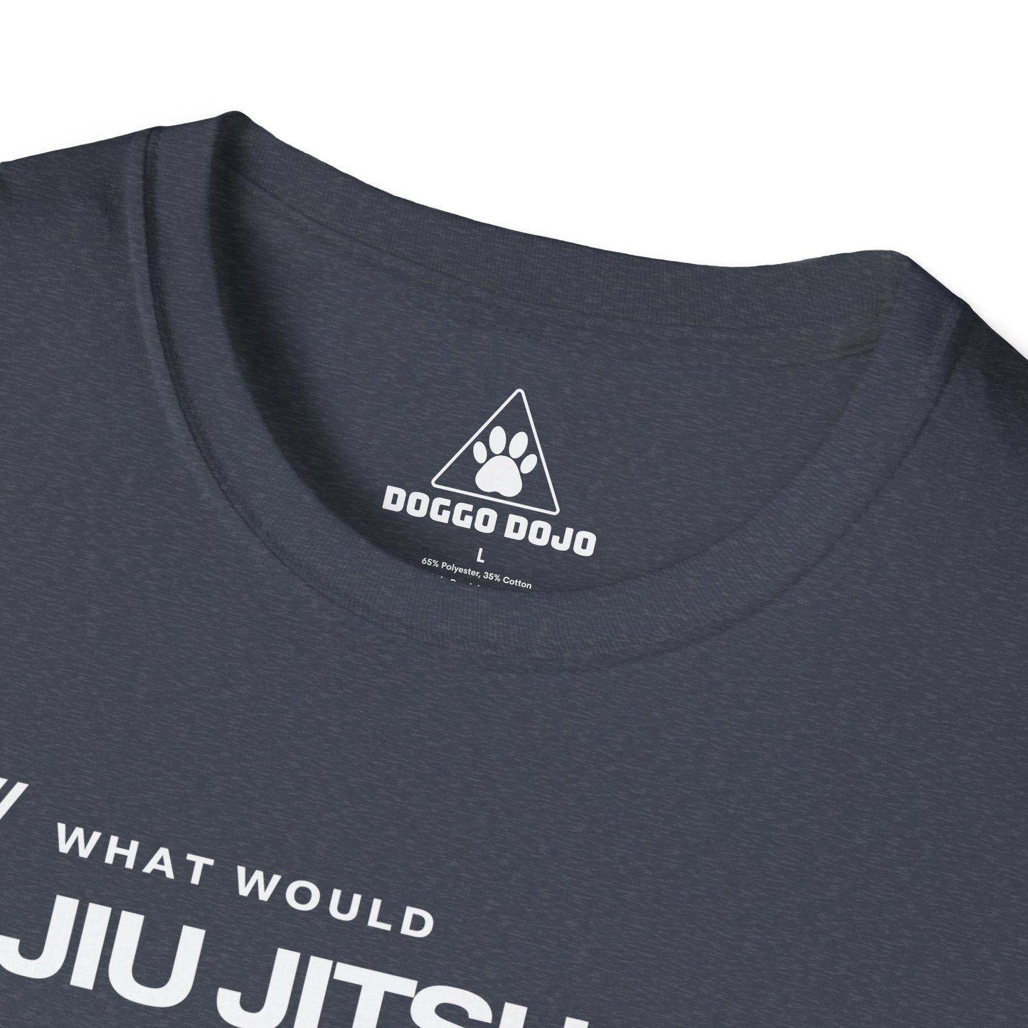 What would Jiu Jitsu Jesus do? Unisex Softstyle T-Shirt
