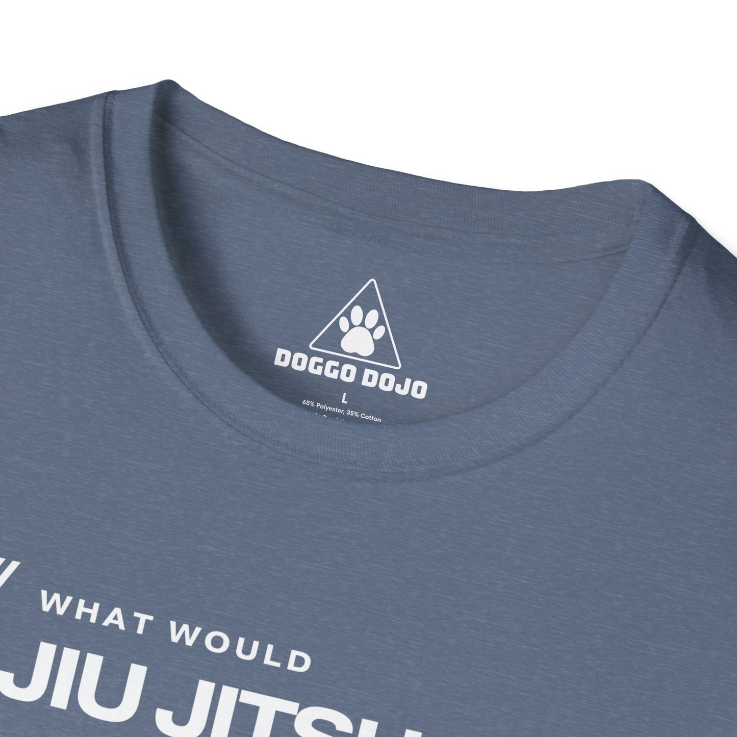 What would Jiu Jitsu Jesus do? Unisex Softstyle T-Shirt