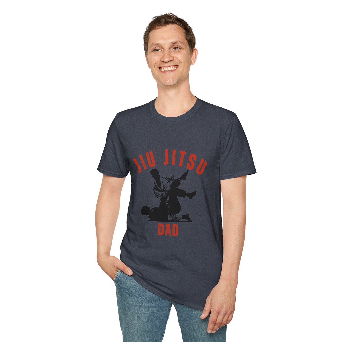 Jiu Jitsu Dad Softstyle T-Shirt