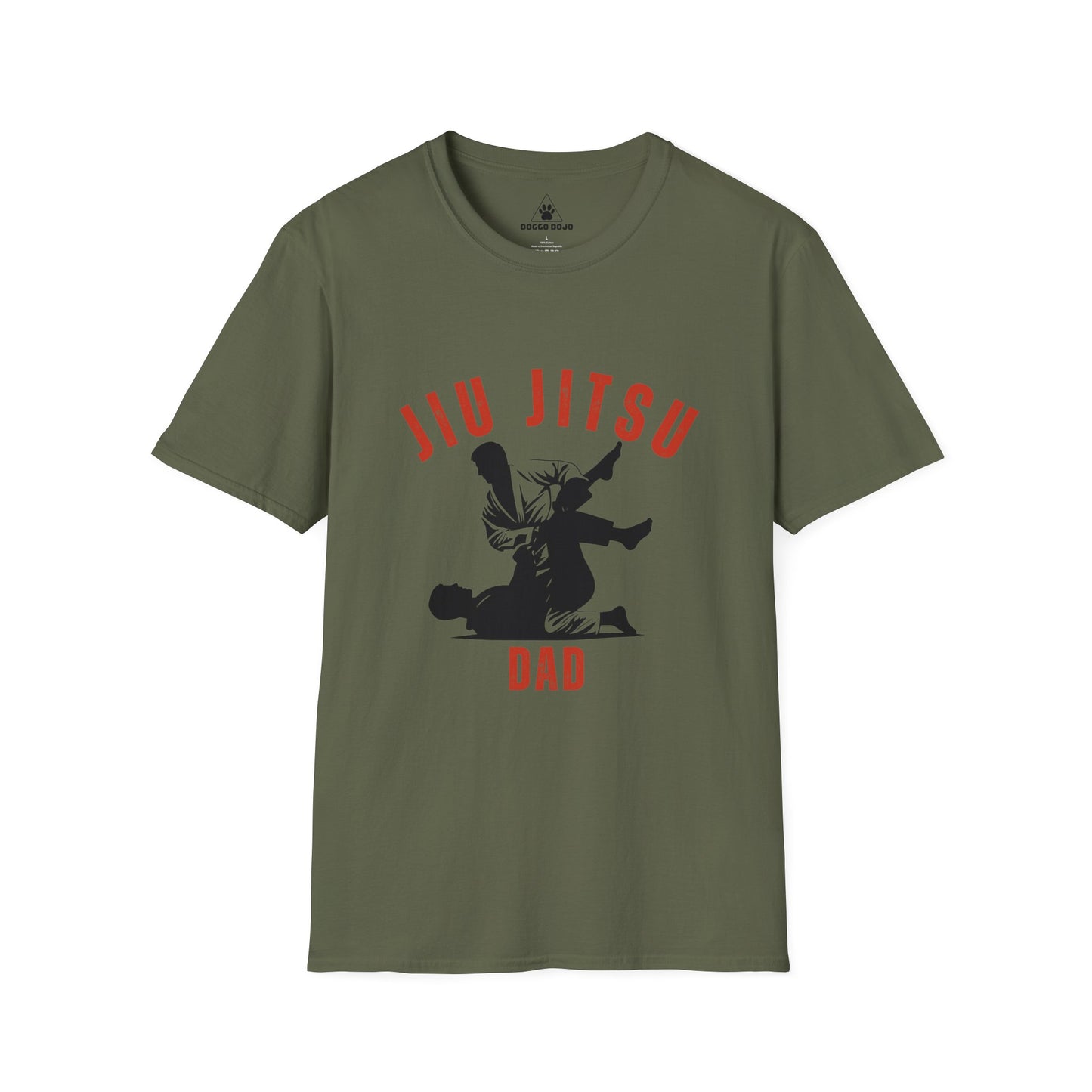 Jiu Jitsu Dad Softstyle T-Shirt