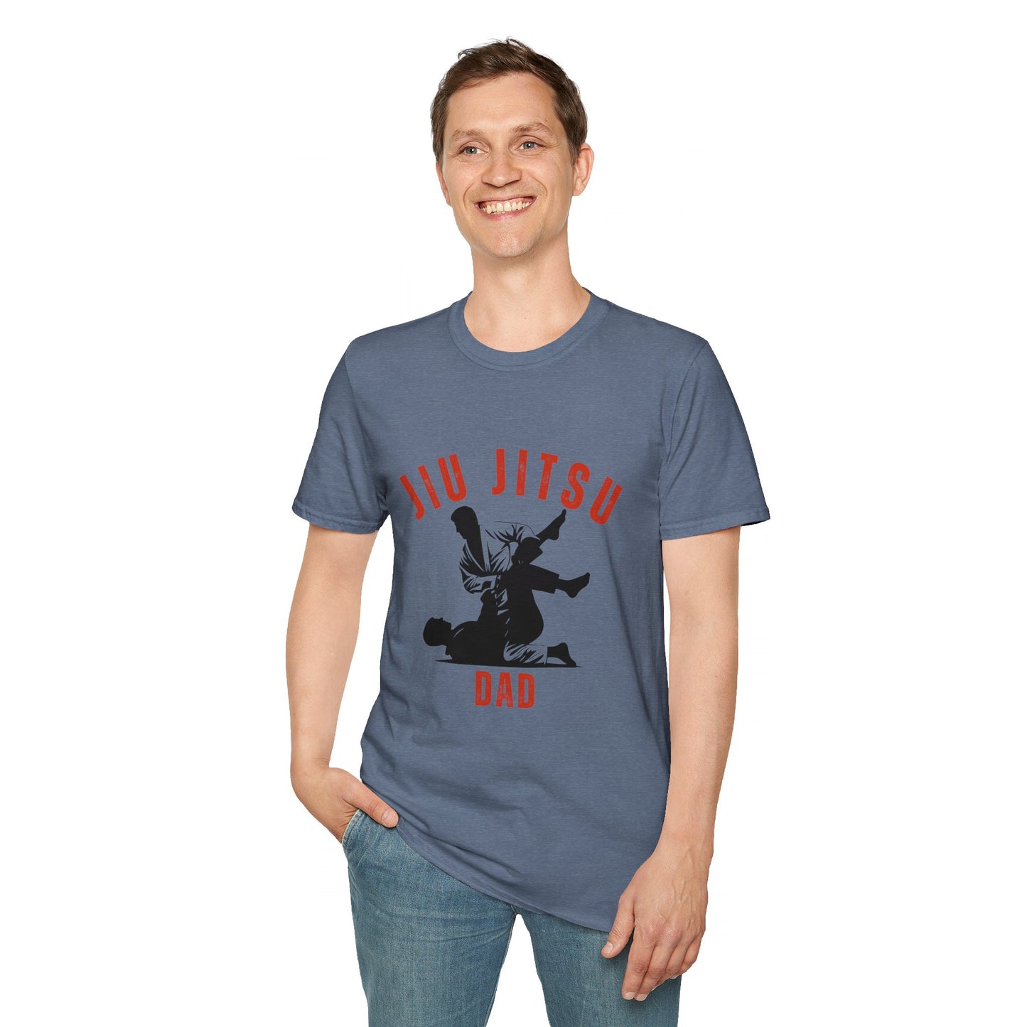 Jiu Jitsu Dad Softstyle T-Shirt