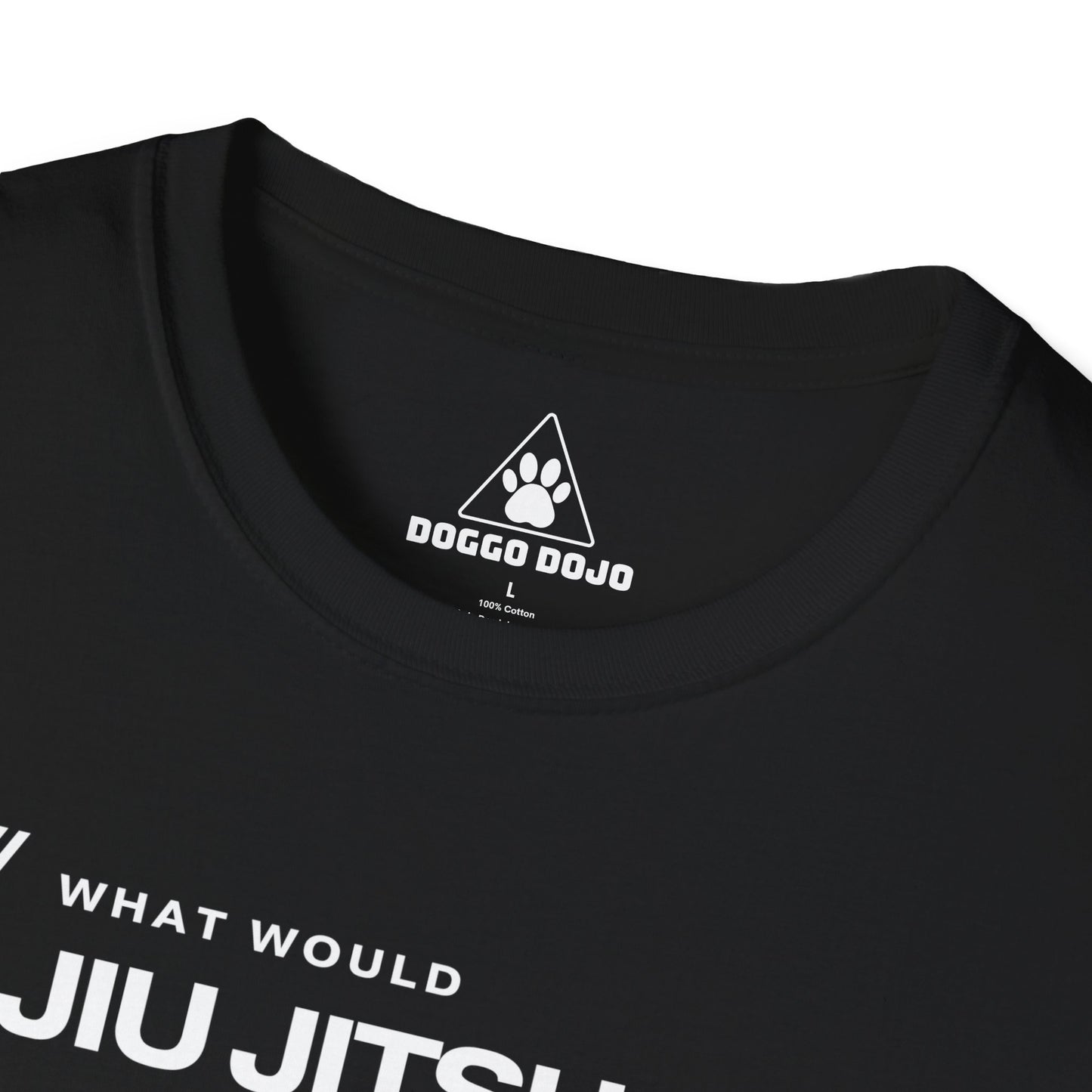 What would Jiu Jitsu Jesus do? Unisex Softstyle T-Shirt