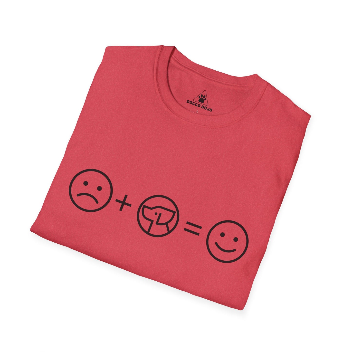 Sad + dogs = Happy T-Shirt