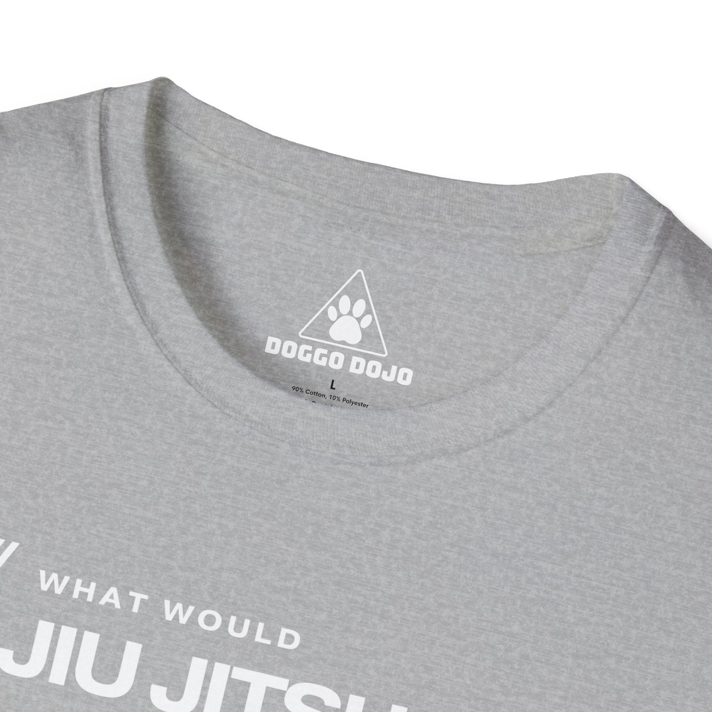 What would Jiu Jitsu Jesus do? Unisex Softstyle T-Shirt