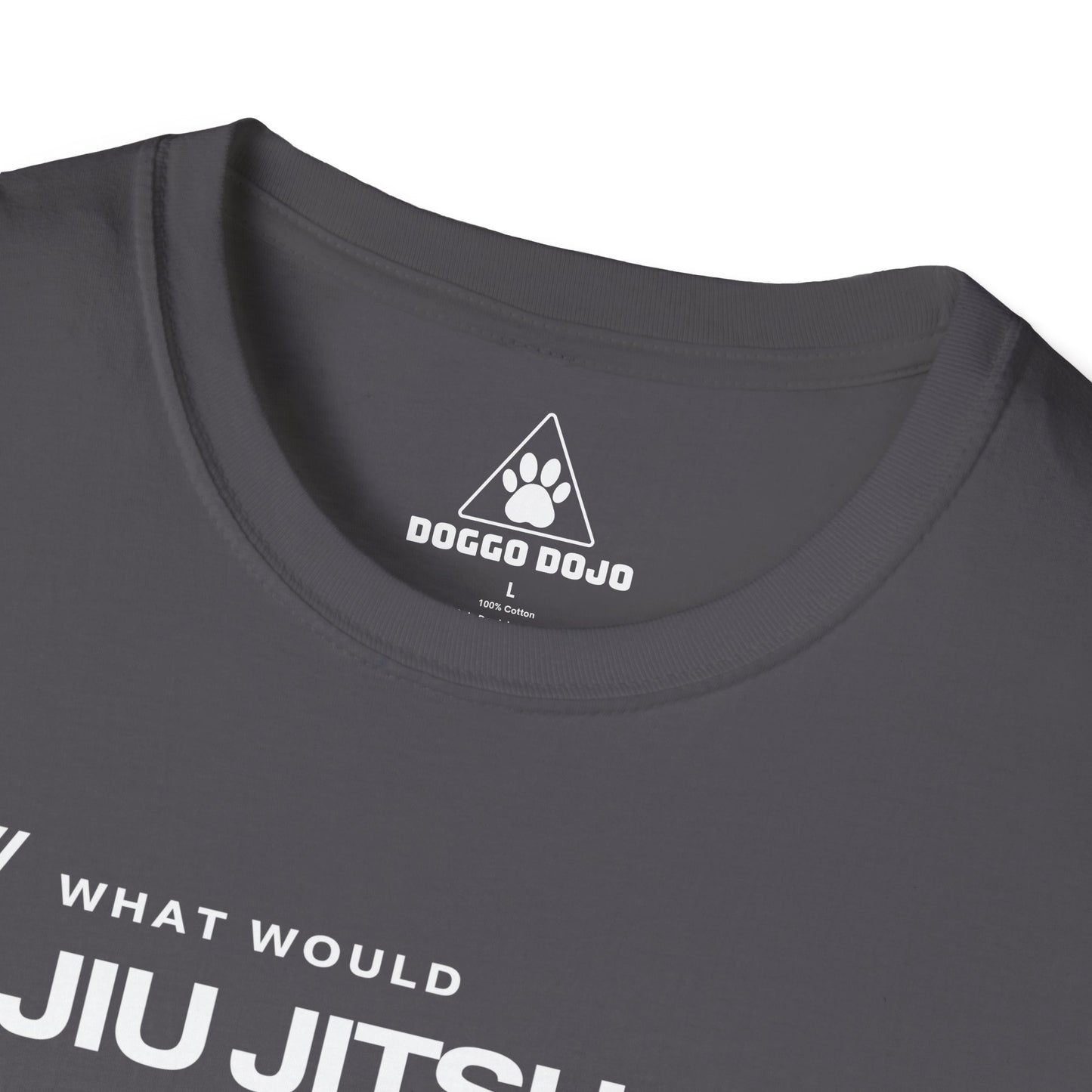 What would Jiu Jitsu Jesus do? Unisex Softstyle T-Shirt