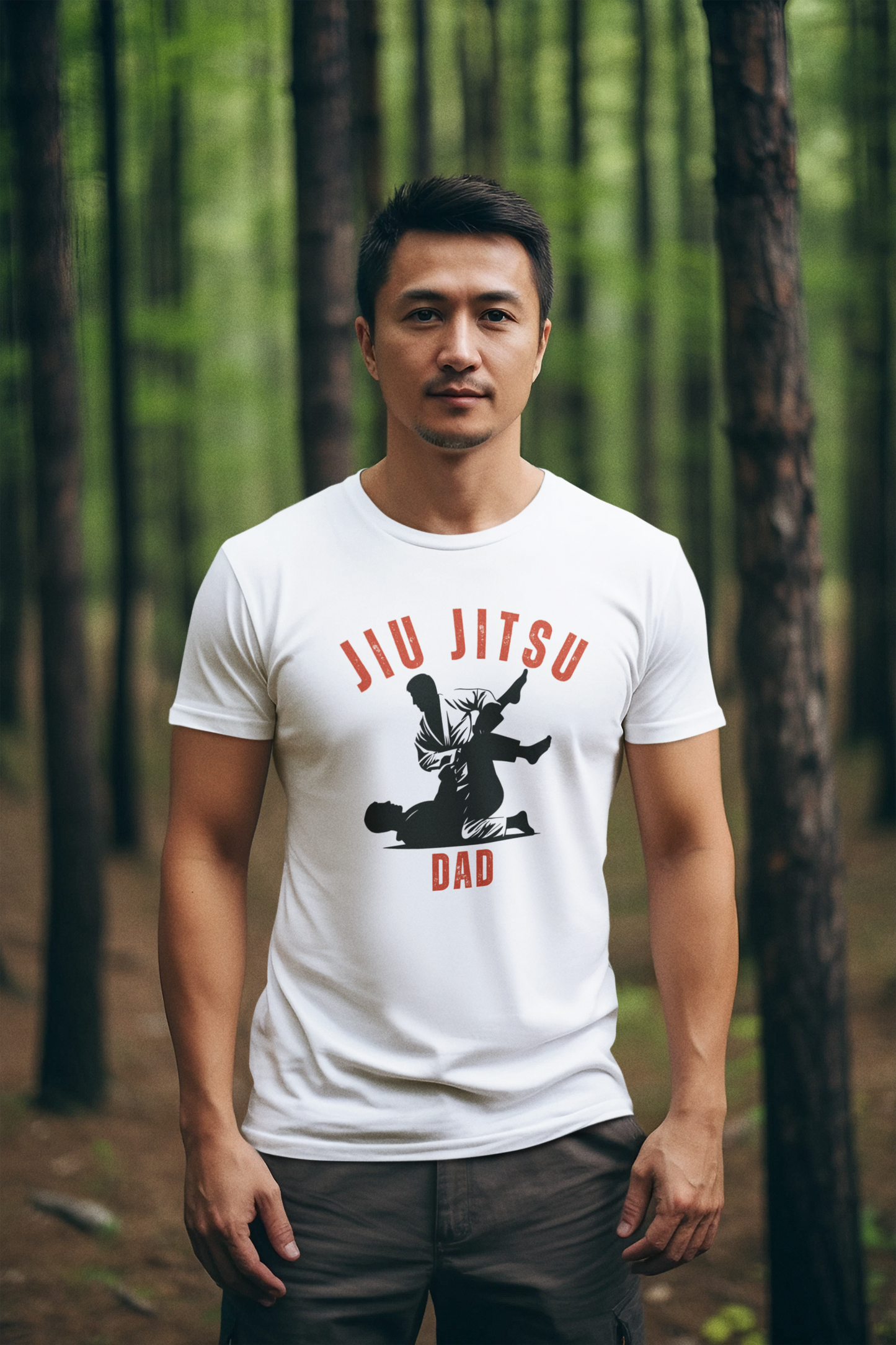 Jiu Jitsu Dad Softstyle T-Shirt