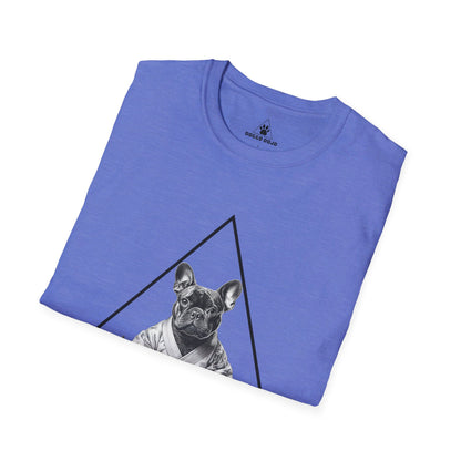 French Bulldog - JIU JITSU Unisex Softstyle T-Shirt