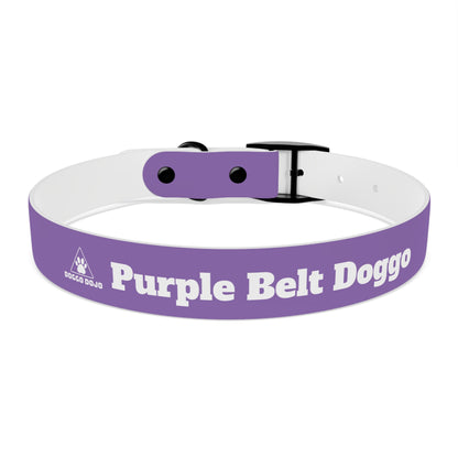 Purple Belt Doggo Collar