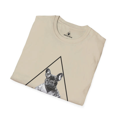 French Bulldog - JIU JITSU Unisex Softstyle T-Shirt