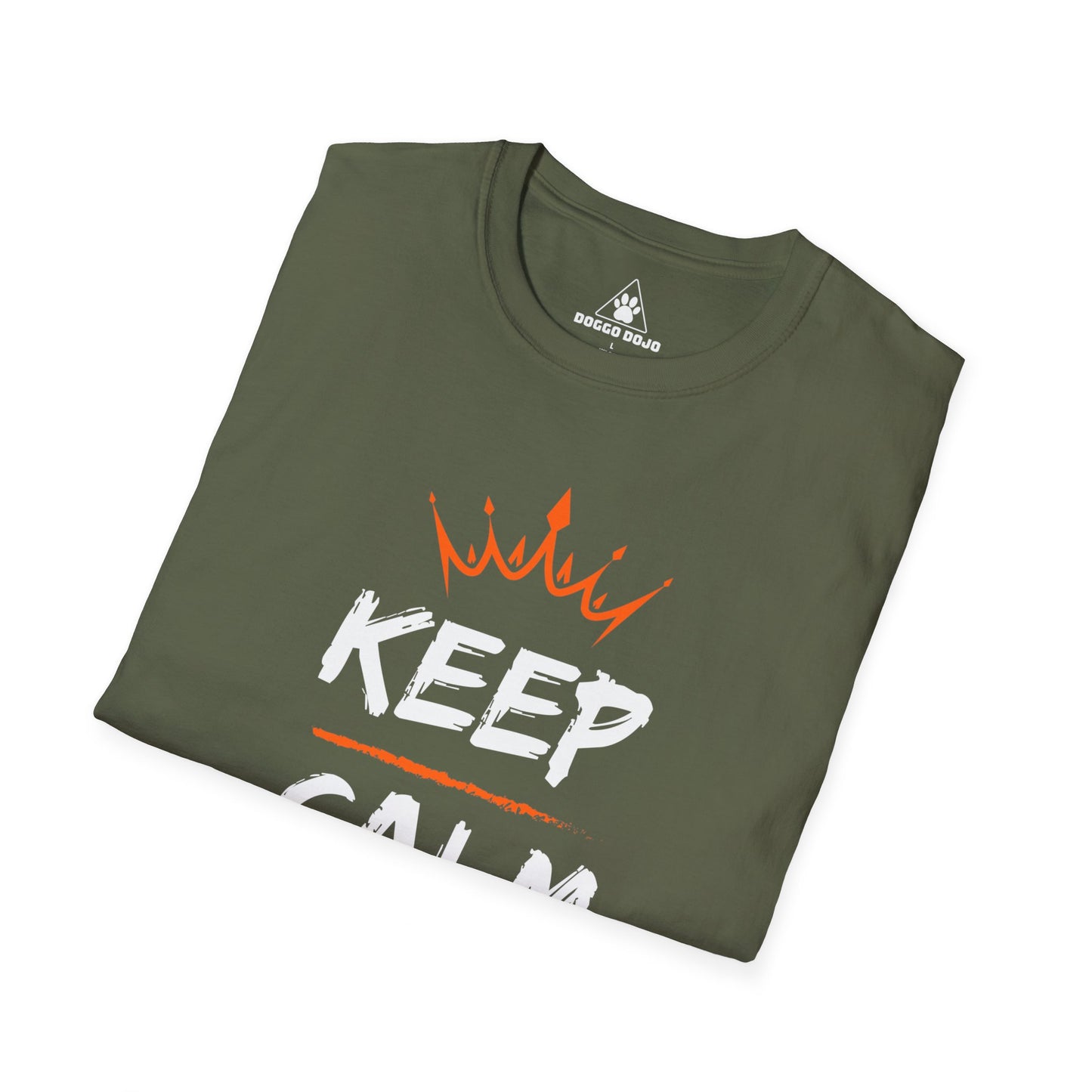 Keep Calm and Jiu Jitsu On Unisex Softstyle T-Shirt