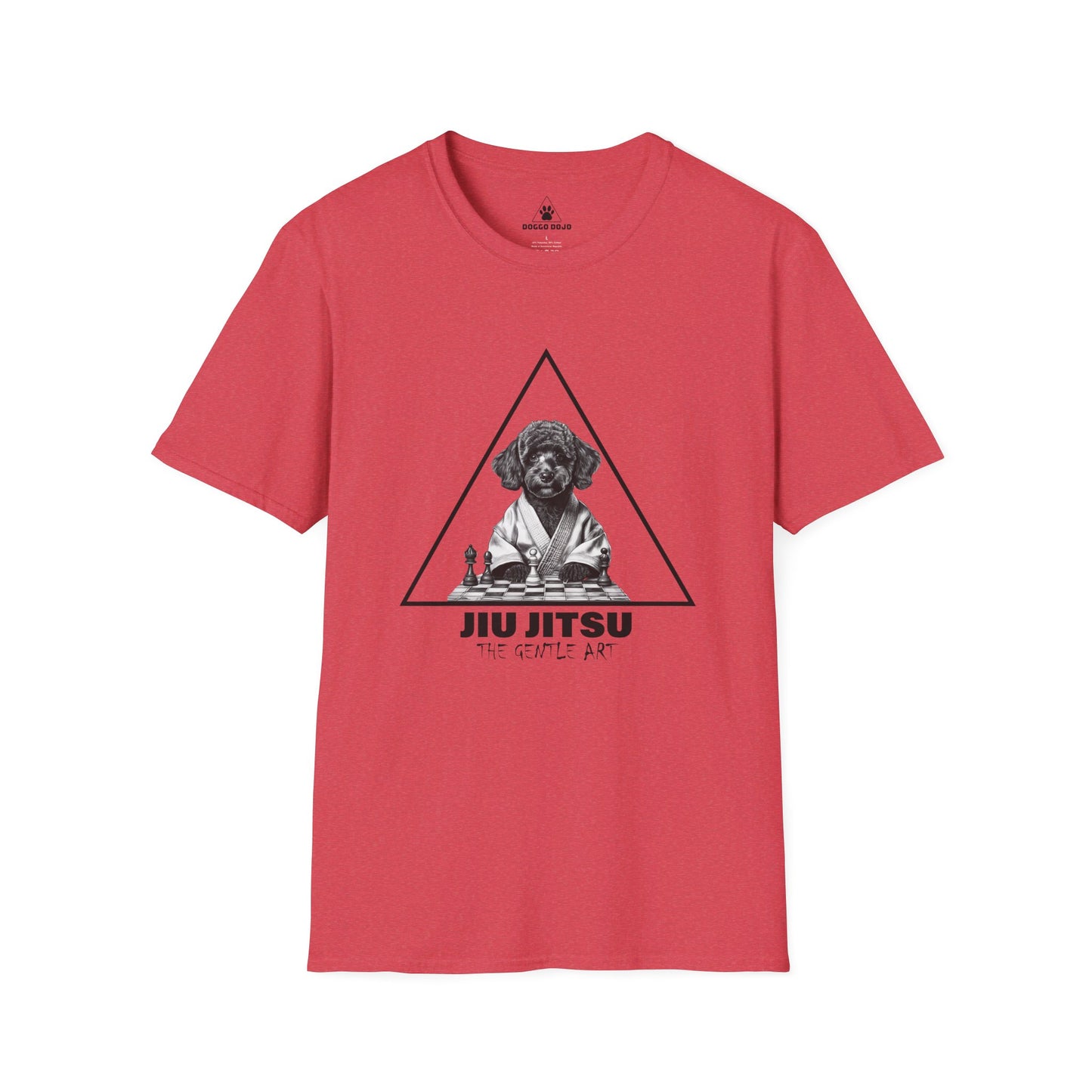 Poodle -JIU JITSU Unisex Softstyle T-Shirt