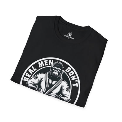 REAL MEN DON'T PULL GUARD Unisex Softstyle T-Shirt