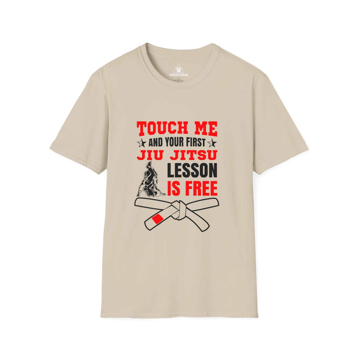 Jiu Jitsu Free Lesson Unisex Softstyle T-Shirt