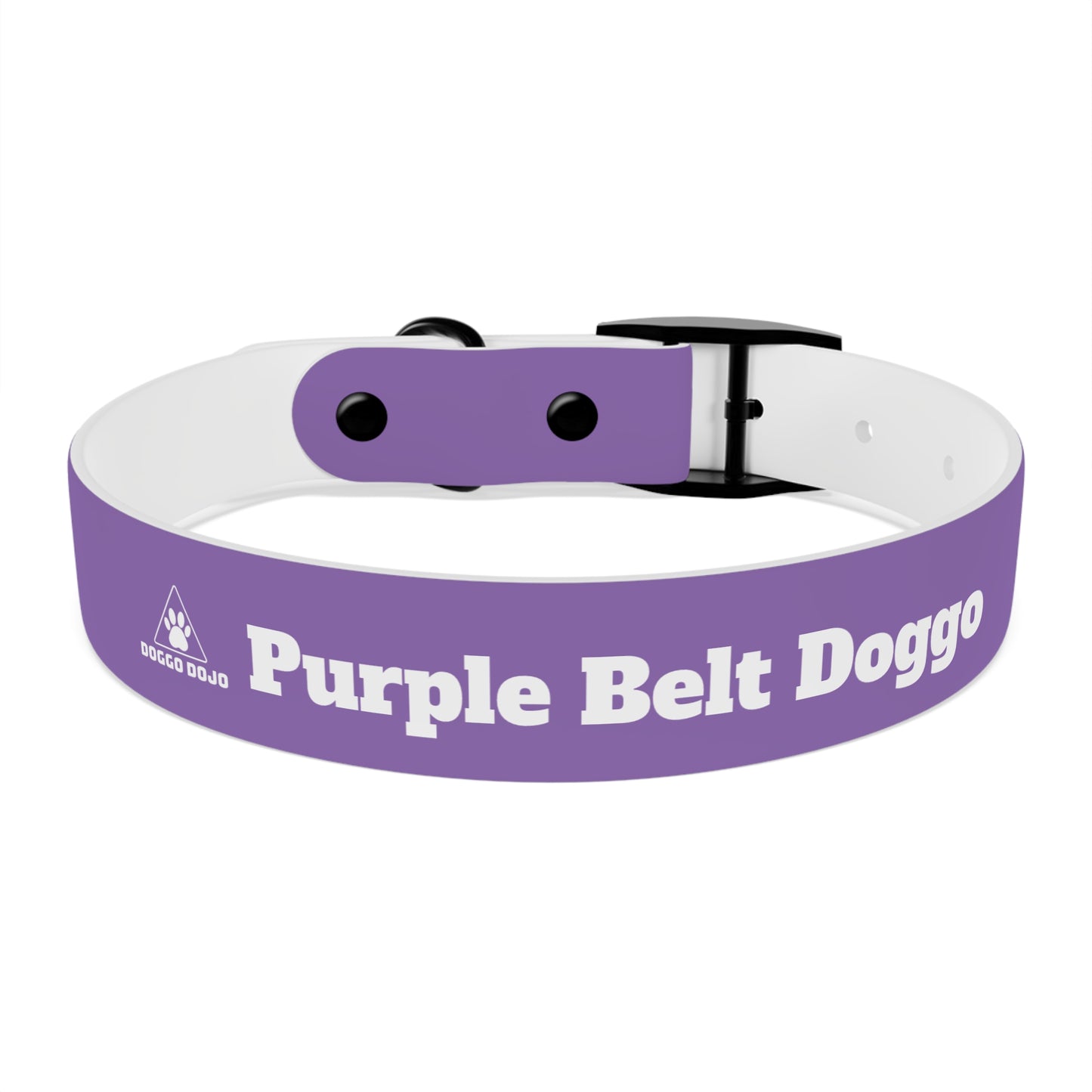 Purple Belt Doggo Collar