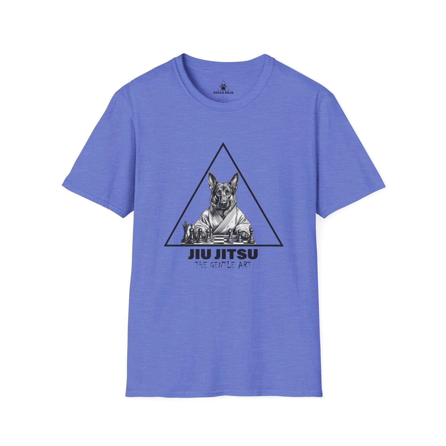 German Shepherd -JIU JITSU Unisex Softstyle T-Shirt