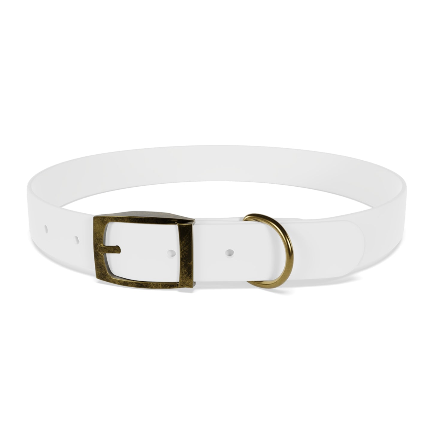 White Belt Doggo Collar