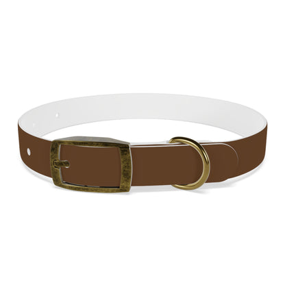 Brown Belt Doggo Collar