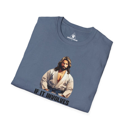 Jiu Jitsu Jesus Unisex Softstyle T-Shirt