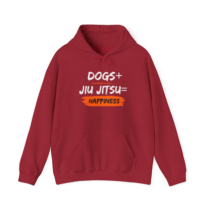 Dogs +  Jiu Jitsu = :D Hoodie Sweatshirt