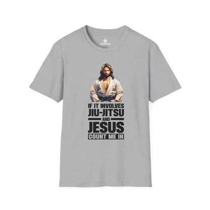 Jiu Jitsu Jesus Unisex Softstyle T-Shirt