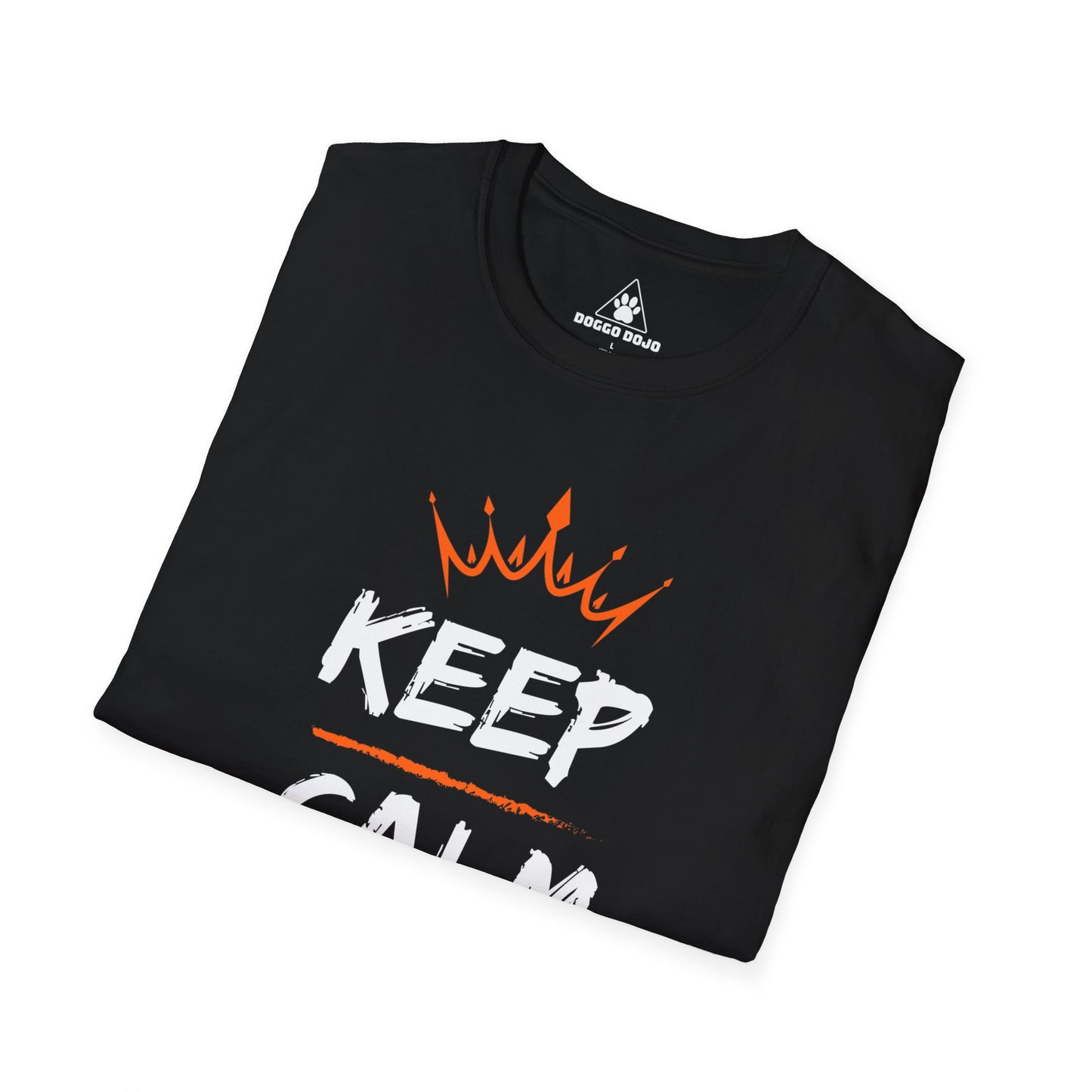 Keep Calm and Jiu Jitsu On Unisex Softstyle T-Shirt