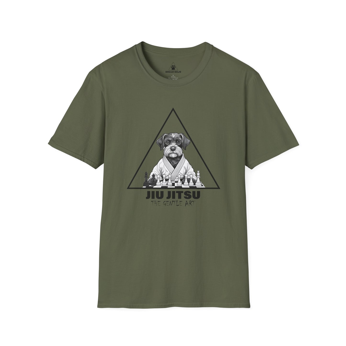 Miniature Schnauzer -JIU JITSU Unisex Softstyle T-Shirt