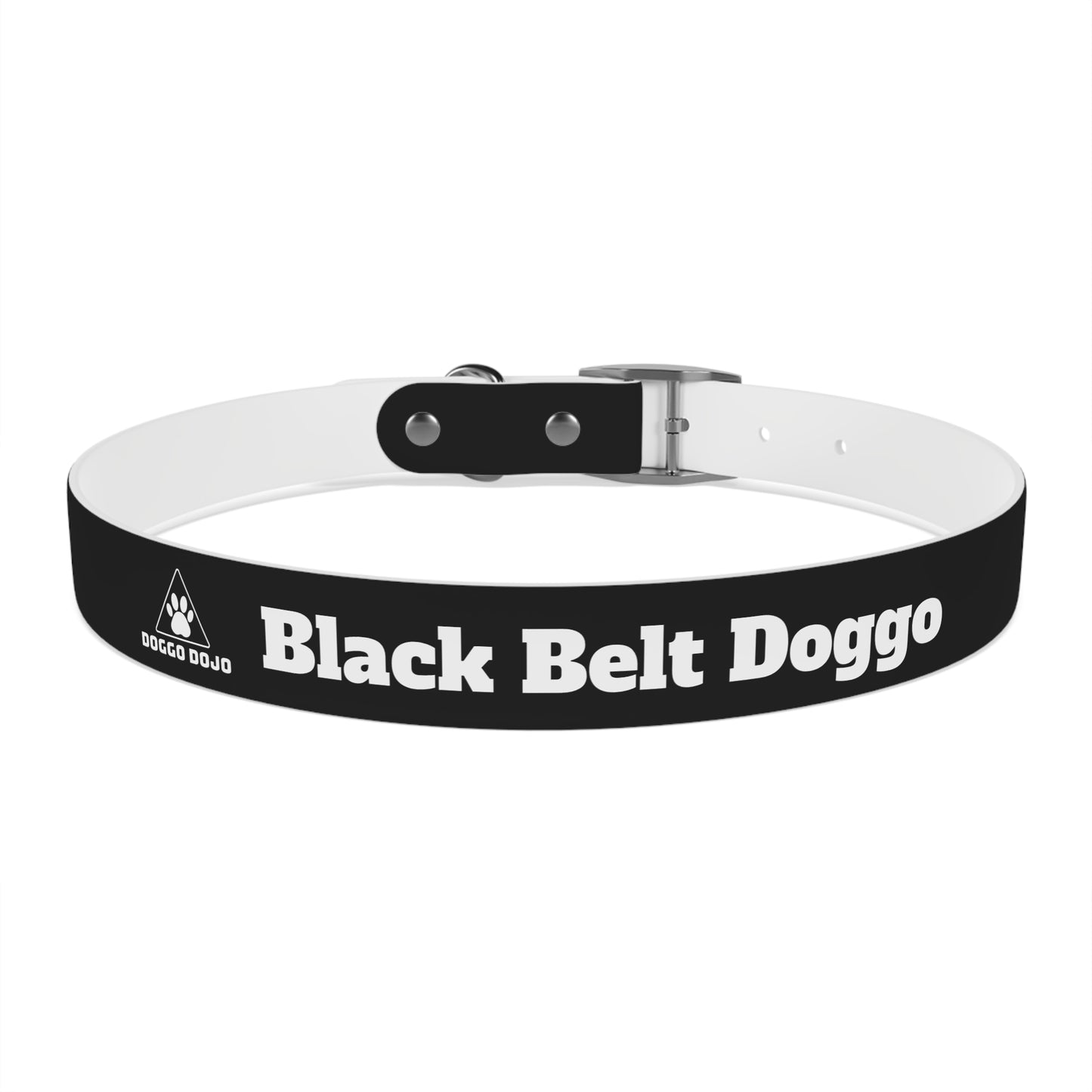 Black Belt Doggo Collar