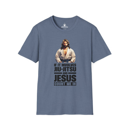 Jiu Jitsu Jesus Unisex Softstyle T-Shirt