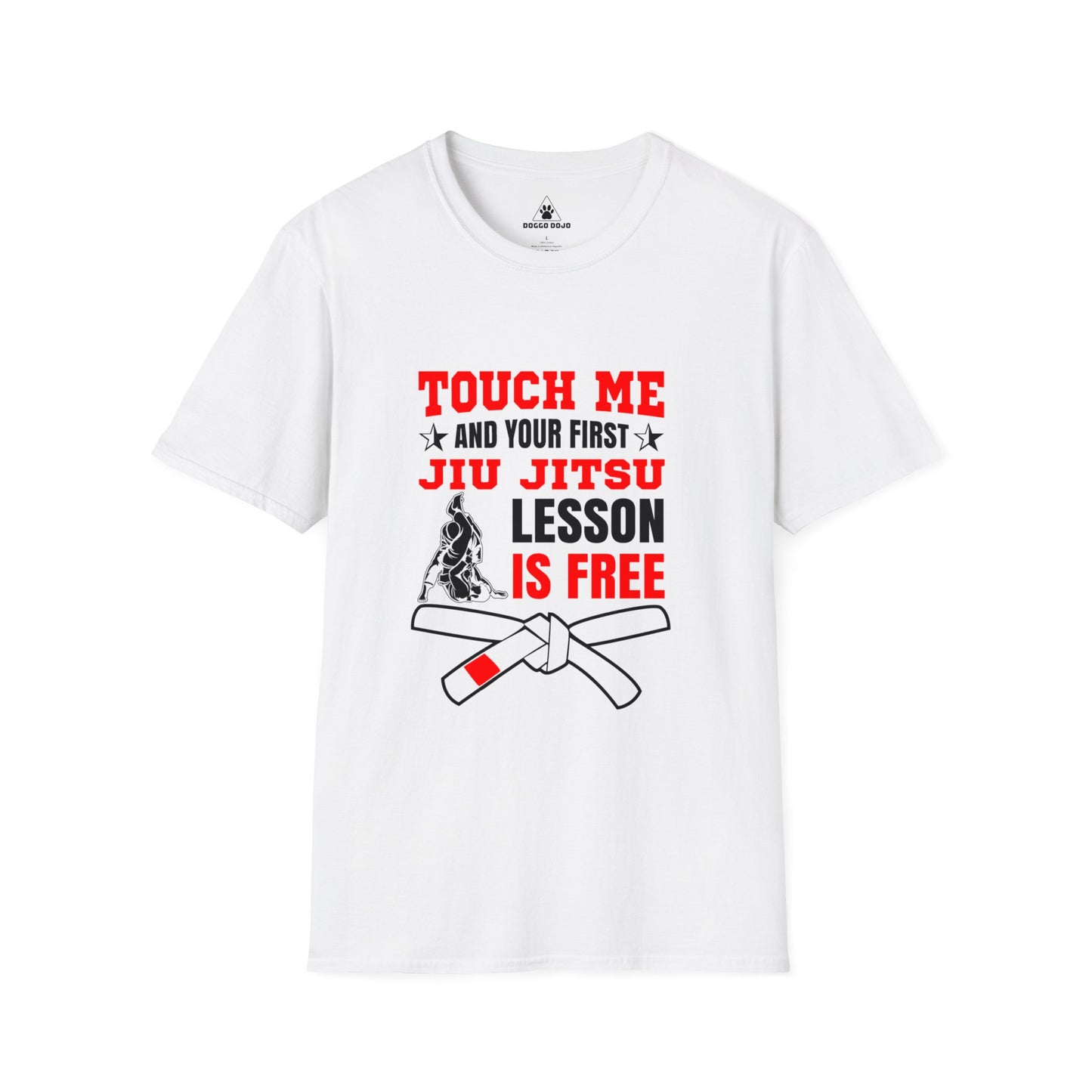 Jiu Jitsu Free Lesson Unisex Softstyle T-Shirt