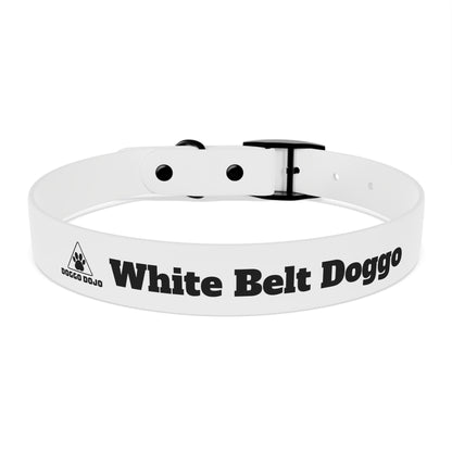 White Belt Doggo Collar