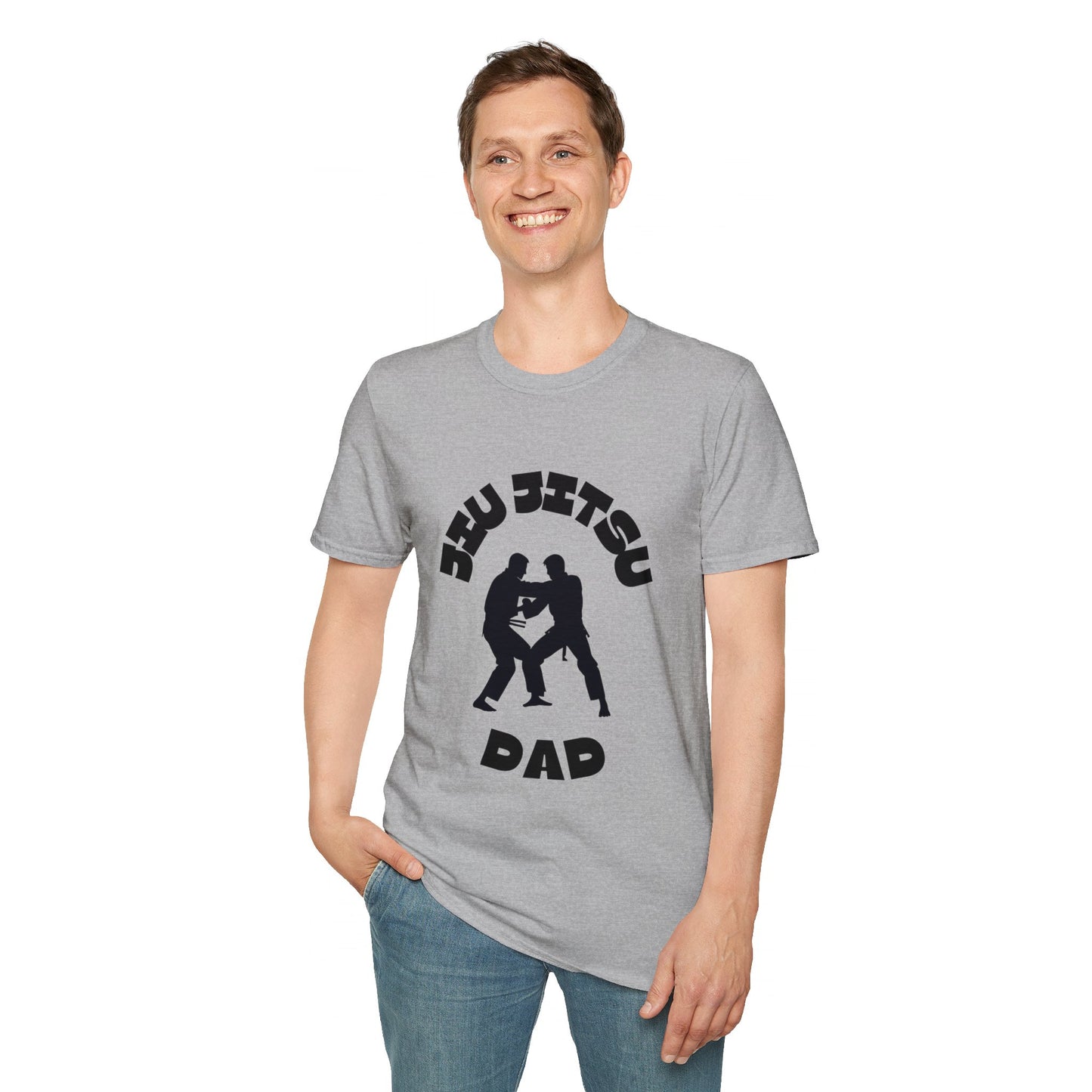 Jiu Jitsu Dad Softstyle T-Shirt