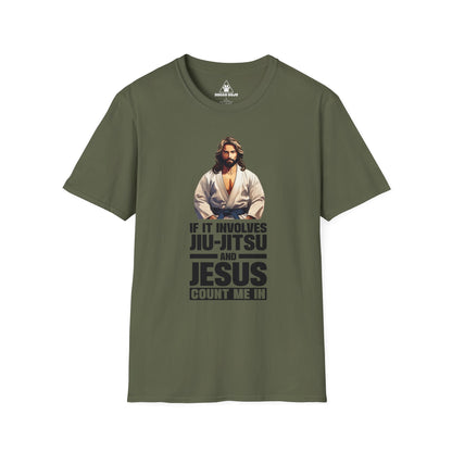 Jiu Jitsu Jesus Unisex Softstyle T-Shirt