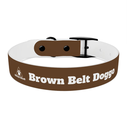 Brown Belt Doggo Collar