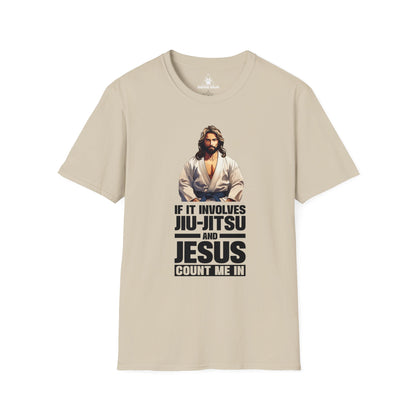 Jiu Jitsu Jesus Unisex Softstyle T-Shirt