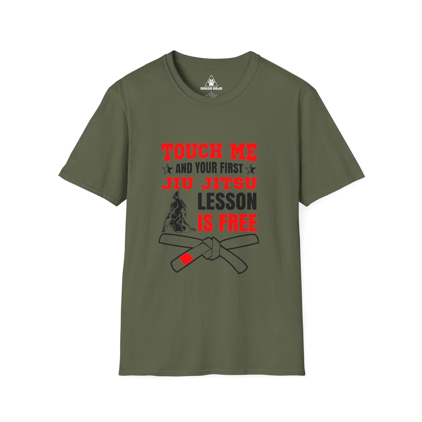 Jiu Jitsu Free Lesson Unisex Softstyle T-Shirt