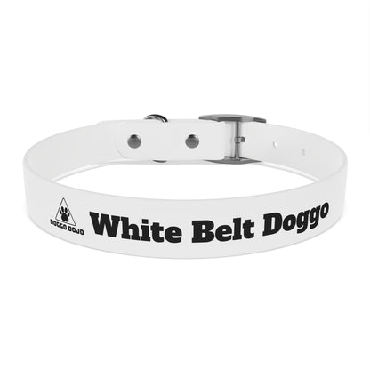 White Belt Doggo Collar