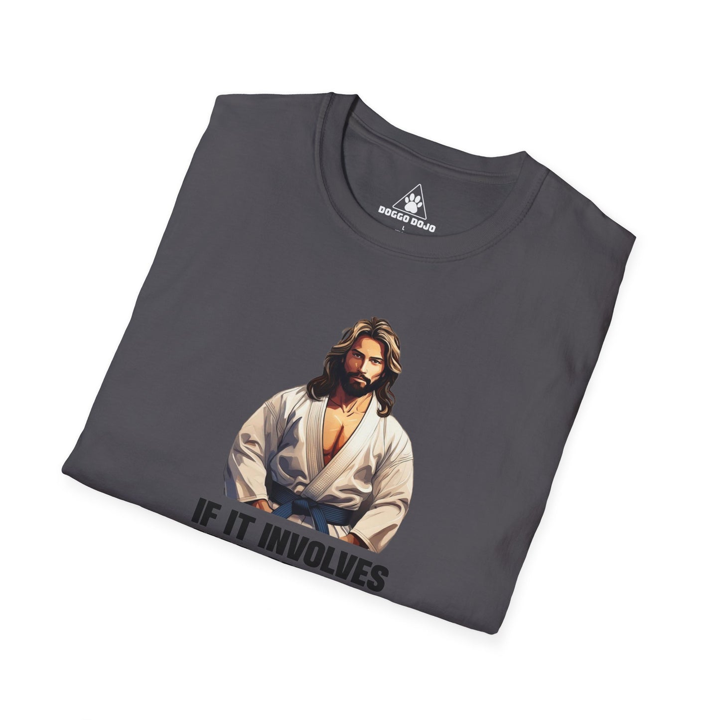 Jiu Jitsu Jesus Unisex Softstyle T-Shirt