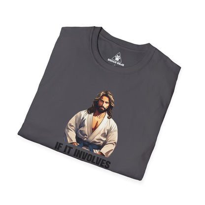 Jiu Jitsu Jesus Unisex Softstyle T-Shirt