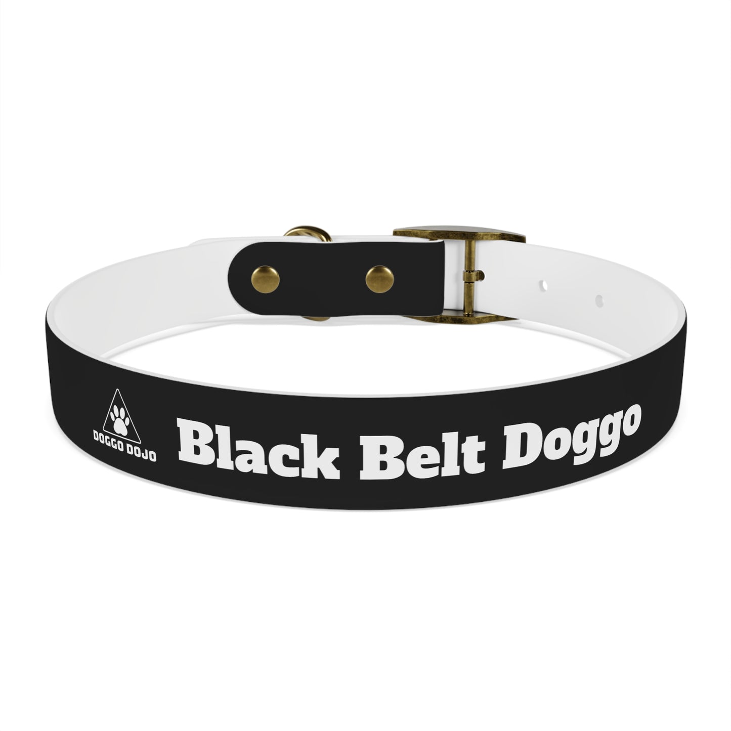 Black Belt Doggo Collar