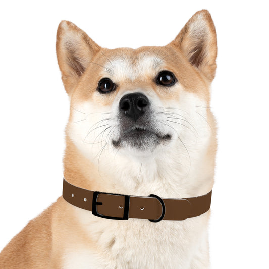 Brown Belt Doggo Collar