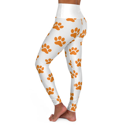 High Waisted Yoga Leggings (AOP)