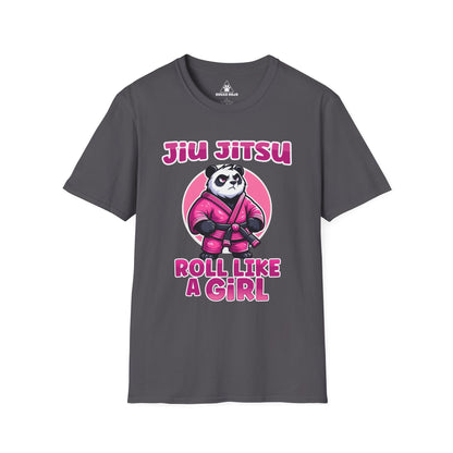 ROLL LIKE A GIRL Unisex Softstyle T-Shirt