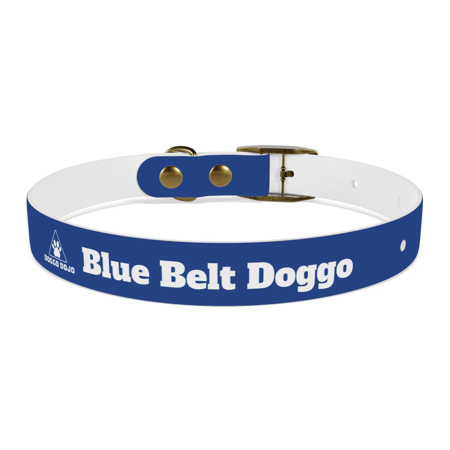 Blue Belt Doggo Collar