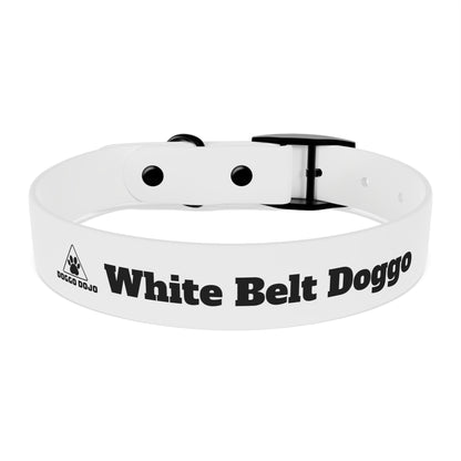 White Belt Doggo Collar