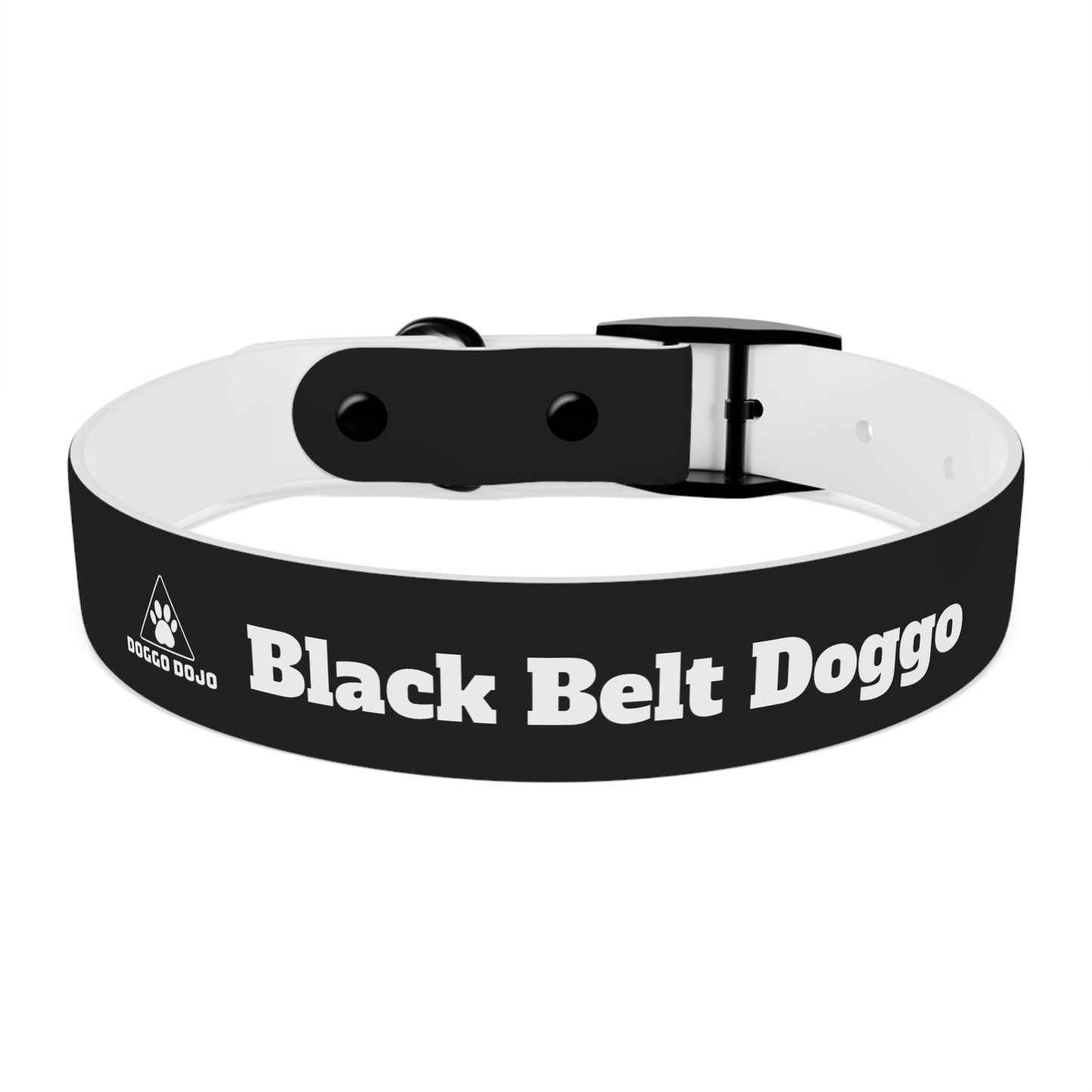 Black Belt Doggo Collar