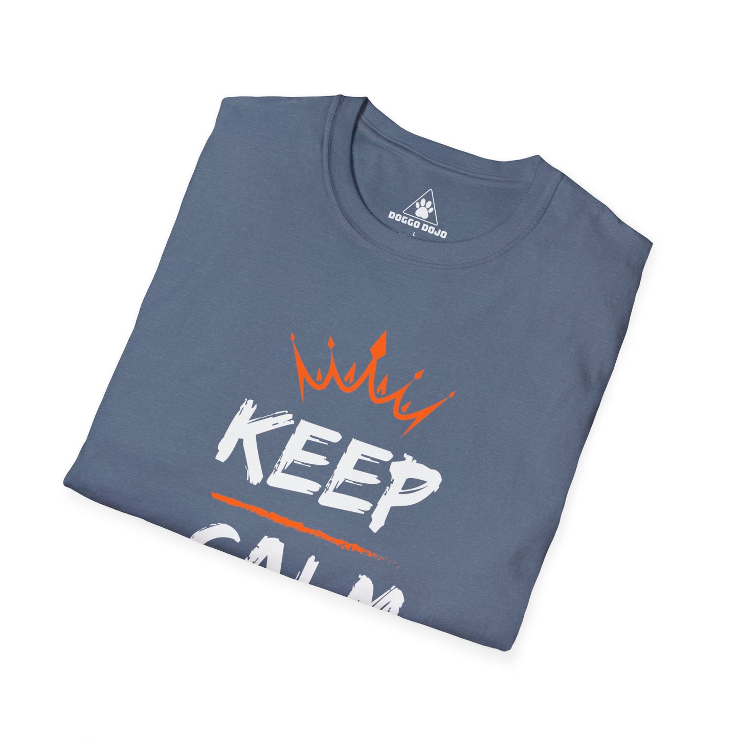 Keep Calm and Jiu Jitsu On Unisex Softstyle T-Shirt