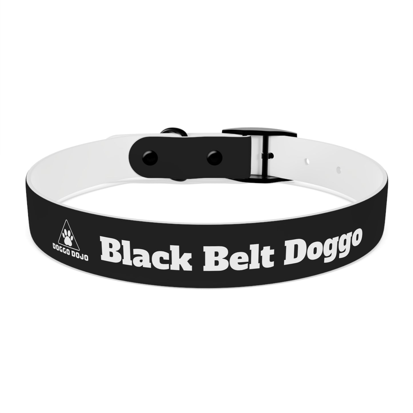 Black Belt Doggo Collar