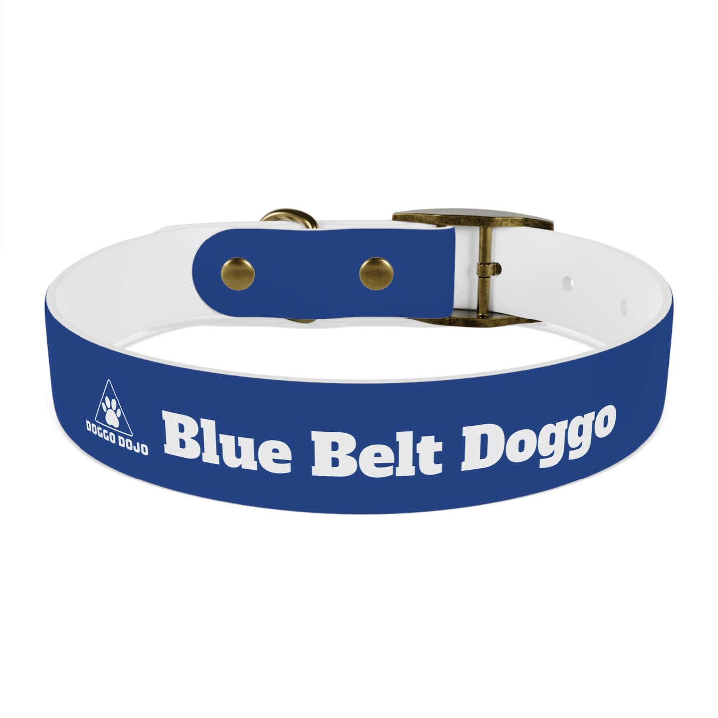 Blue Belt Doggo Collar